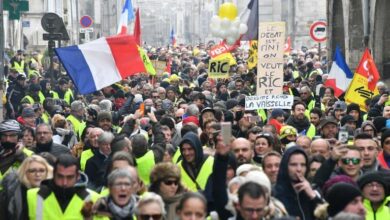 manifs en france