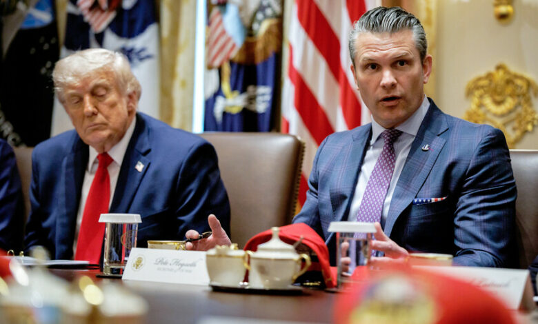 pete hegseth Donald Trump