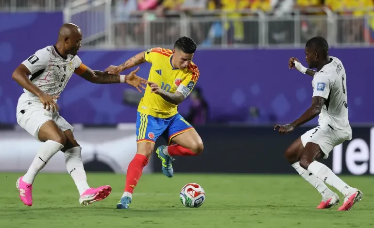 Colombie vs Ghana