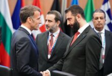 Emmanuel Macron Ahmed Charaa