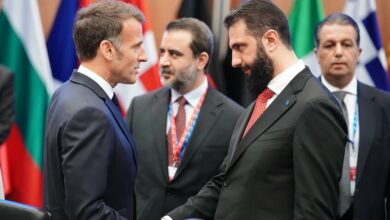 Emmanuel Macron Ahmed Charaa