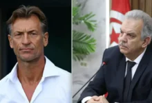 Hervé renard Sadok Mourali