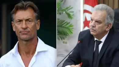 Hervé renard Sadok Mourali