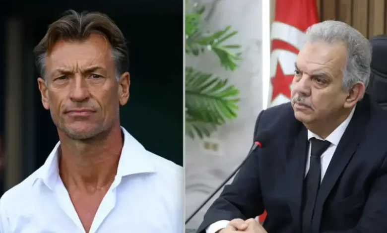 Hervé renard Sadok Mourali
