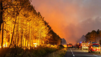 Incendies en France