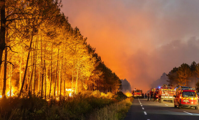 Incendies en France