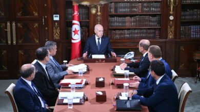 Kais Saied Reunion Palais de Carthage