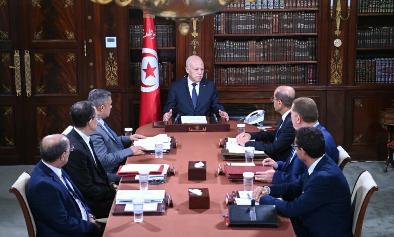Kais Saied Reunion Palais de Carthage