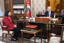 Kais Saied Sarra Zaafrani Zenezri