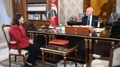 Kais Saied Sarra Zaafrani Zenezri