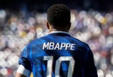 Kylian Mbappé Celeste Amarilla