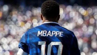 Kylian Mbappé Celeste Amarilla