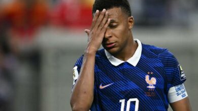 Kylian Mbappé france vs Espagne