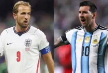 Match Angleterre-Argentine