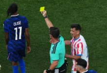 Olise carton jaune coupe du monde 2026