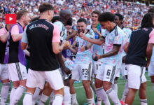 Romelu Lukaku la dance de donald Trump