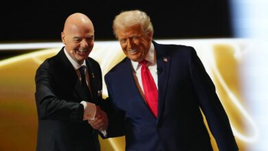 Trump gianni infantino