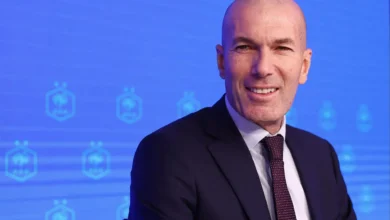Zinédine Zidane, le 28 juillet 2026, au siège de la FFF