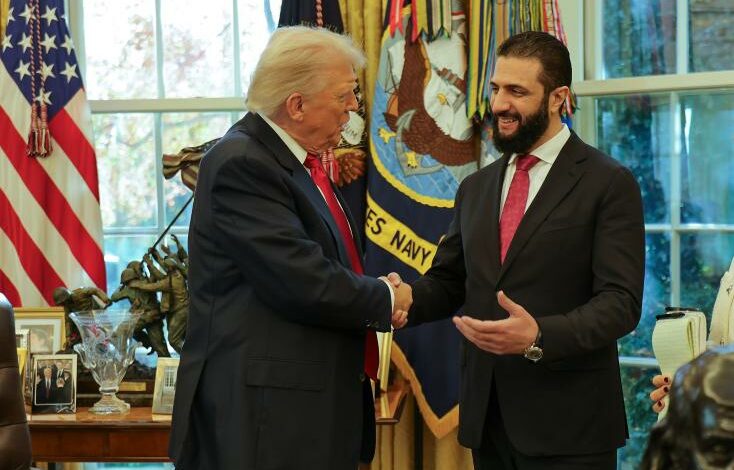 donald trump ahmed al charaa