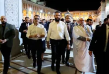 emmanuel macron ahmed al charaa Damas