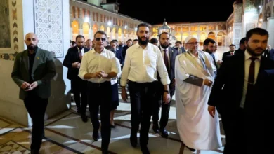 emmanuel macron ahmed al charaa Damas