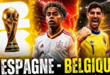 espagne foot vs belgique