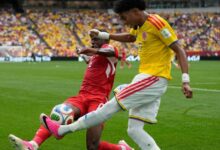 suisse foot vs colombia foot