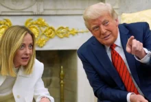 trump giorgia meloni