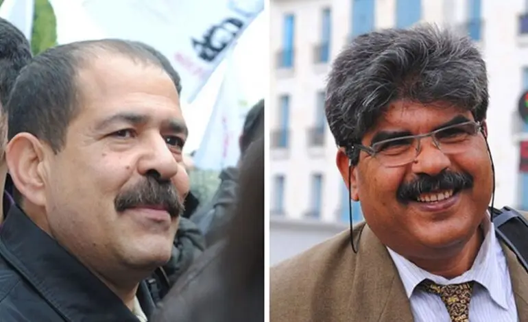 Chokri Belaïd et Mohamed Brahmi