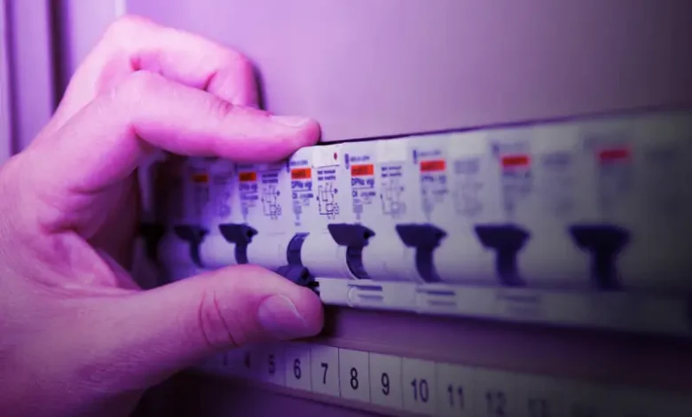 Coupure et retablissement de l'electricité