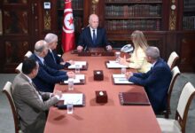 Kais Saied Reunion Palais de Carthage