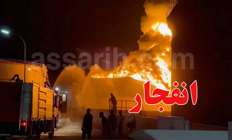 Libye Explosion d'un dépôt d'armes