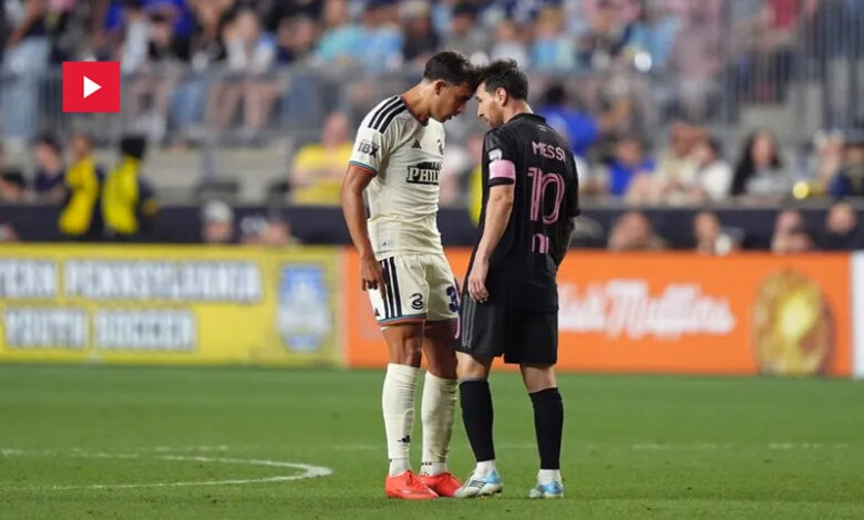 Lionel messi agression
