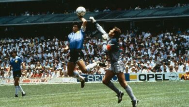 Maradonna but de la main