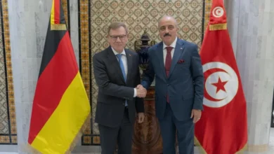 Mohammed ali Nafti recoit le ministre allemand des affaires Etrangères Johann Wadephul