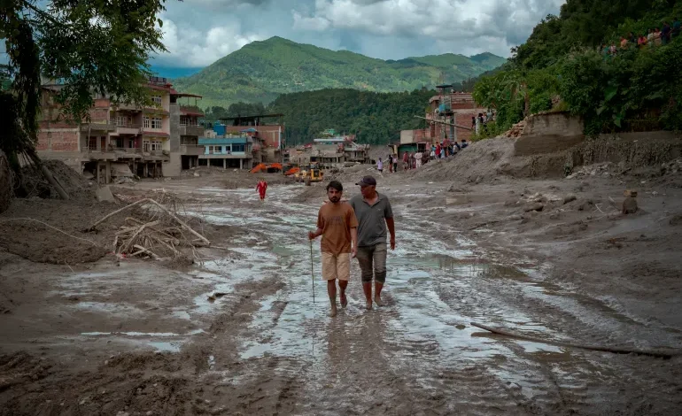 Nepal Inondations