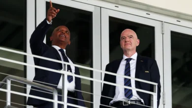 Patrice-Motsepe Gianni Infantino