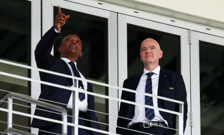 Patrice-Motsepe Gianni Infantino
