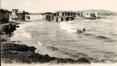 Plage La Marsa Tunis 1909