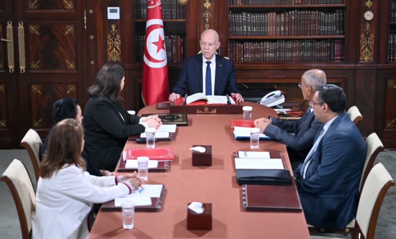 Runion Palais de Carthage 3 Aout 2026 Kais Saied