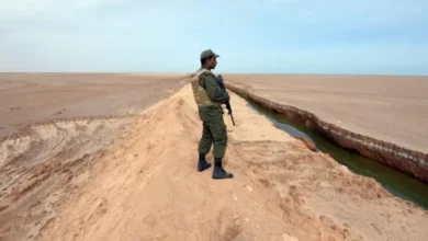 Zone tampon frontalière