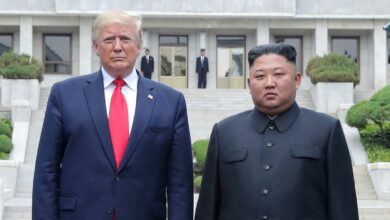 donald trump et Kim Jong Un