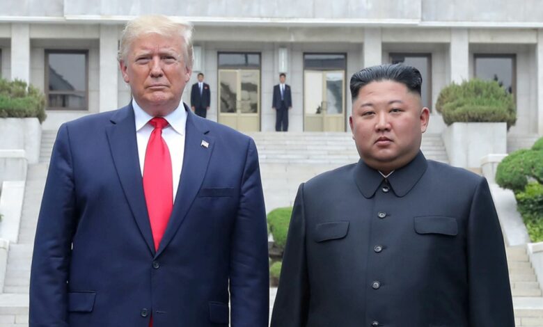 donald trump et Kim Jong Un
