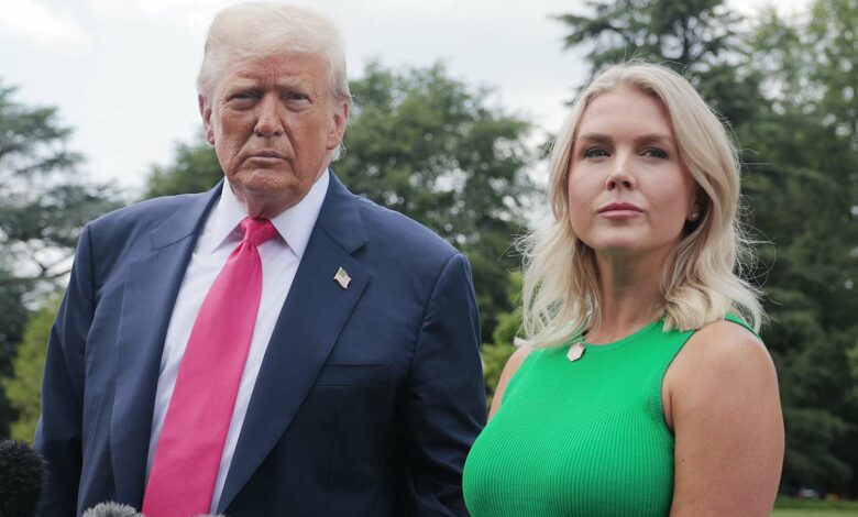 donald trump karoline leavitt