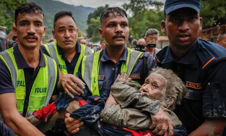 inondation nepal