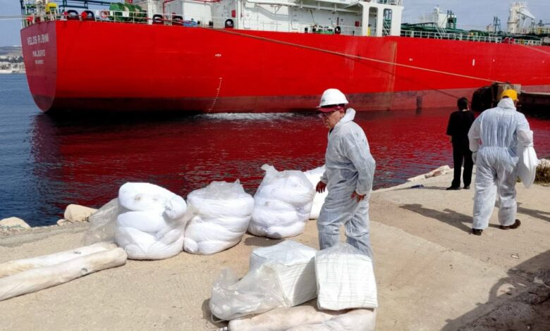 zarzouna Bizerte Bateau Pollution