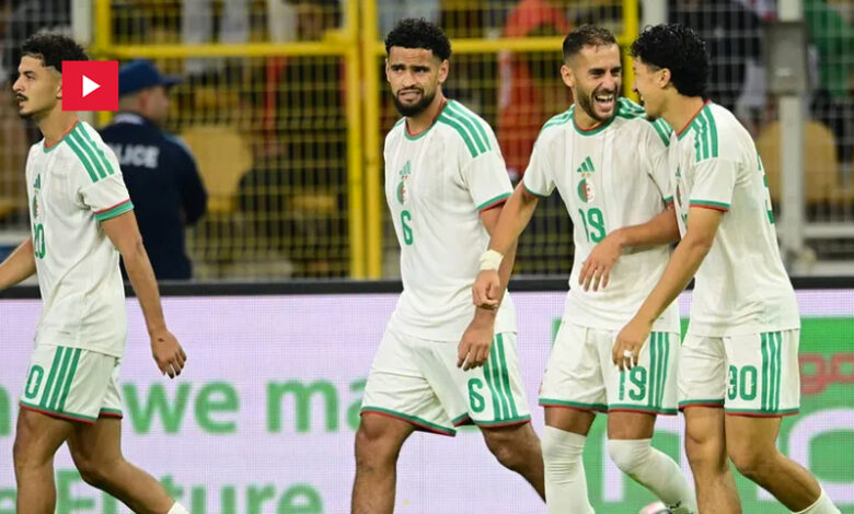 Algerie vs Zambie