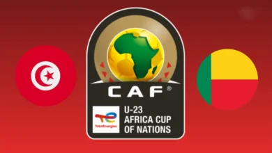 CAN U23 Tunisie VS Benin