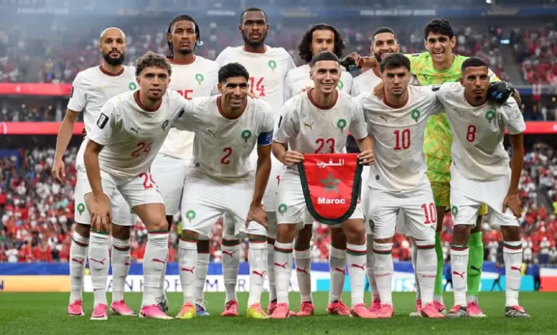 L'équipe nationale du Maroc