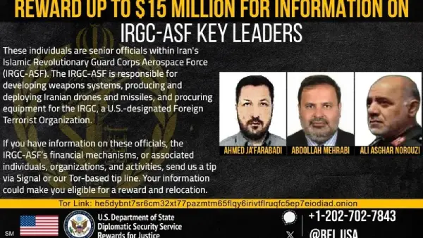Les États-Unis traquent les « principaux financiers » du Corps des gardiens de la révolution iranienne.